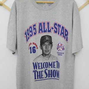 Hideo Nomo 16 La 1995 All-Star shirt unisex tee